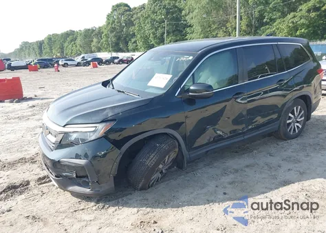 2019 Honda Pilot Ex z USA, uszkodzony, nr VIN 5FNYF6H31KB007451